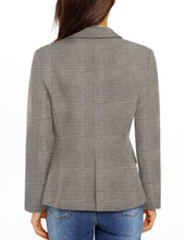 luvamia Women's Long Sleeve Formal Notch Lapel Button Down Blazer Pockets Jacket