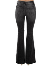 luvamia Womens Bell Bottom Jeans Flare Jean High Rise Distressed Stretch Bootcut Pants