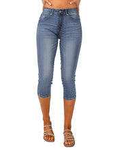 luvamia Womens Capri Jeans for Women High Waisted Skinny Ripped Jean Denim Pants