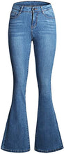 luvamia Women‘s High Waisted Flare Bell Bottom Jeans Ripped Wide Leg Denim Pants