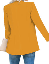 luvamia Women's Casual Long Sleeve Lapel Button Slim Work Office Blazer Jacket