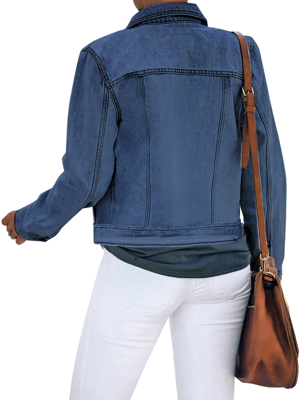 Nala Women's African Print Long Sleeve Denim Jacket  Denim jacket women,  Long sleeve denim jacket, Printed denim jeans