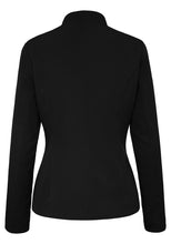 luvamia Women's Open Front Long Sleeves Work Blazer Casual Buttons Jacket Suit