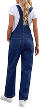 luvamia Women's Casual Vintage Overalls Loose Denim Bib Overall Jean Jumpsuits