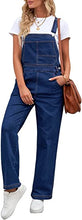 luvamia Women's Casual Vintage Overalls Loose Denim Bib Overall Jean Jumpsuits
