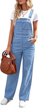 luvamia Women's Casual Vintage Overalls Loose Denim Bib Overall Jean Jumpsuits