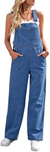 luvamia Women's Casual Vintage Overalls Loose Denim Bib Overall Jean Jumpsuits