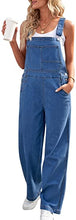 luvamia Women's Casual Vintage Overalls Loose Denim Bib Overall Jean Jumpsuits