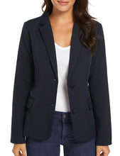 luvamia Women's Long Sleeve Formal Notch Lapel Button Down Blazer Pockets Jacket